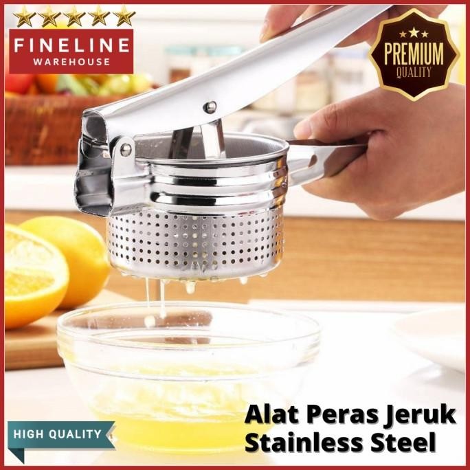 alat peras pemeras jeruk nipis perasan jus lemon lime buah kentang wortel hand press juicer dapur st