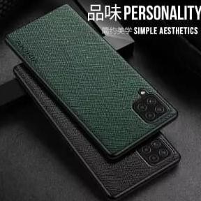 SAMSUNG GALAXY A22 4G / A22 5G SOFT CASE CANVAS CROSS PATTERN