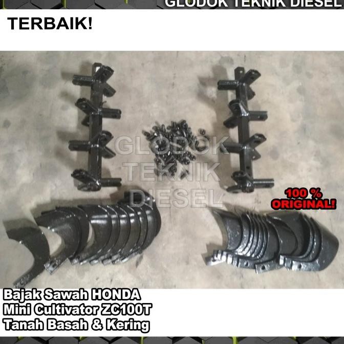 Honda Oshima Mesin Traktor Cultivator Zc100T Bajak Sawah Basah Kering New Stok