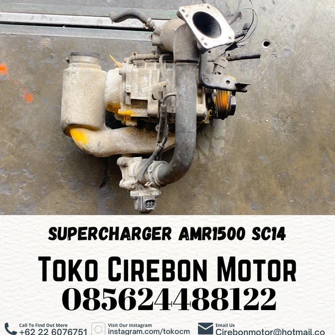 Supercharger Amr1500 Sc14 Aerator Blower Tambak Ikan Udang New Stok