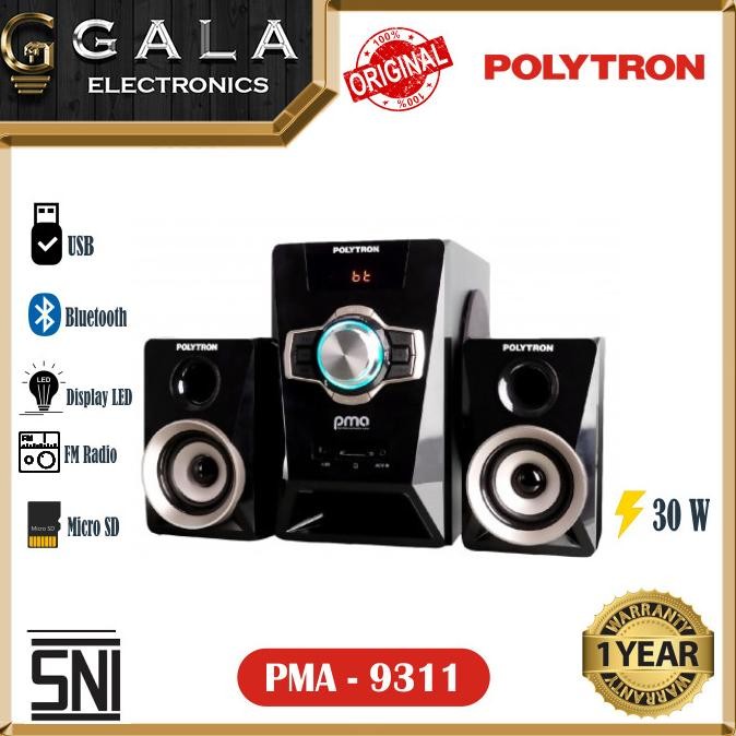 TERMURAH - SPEAKER AKTIF POLYTRON PMA 9311 / PMA 9321