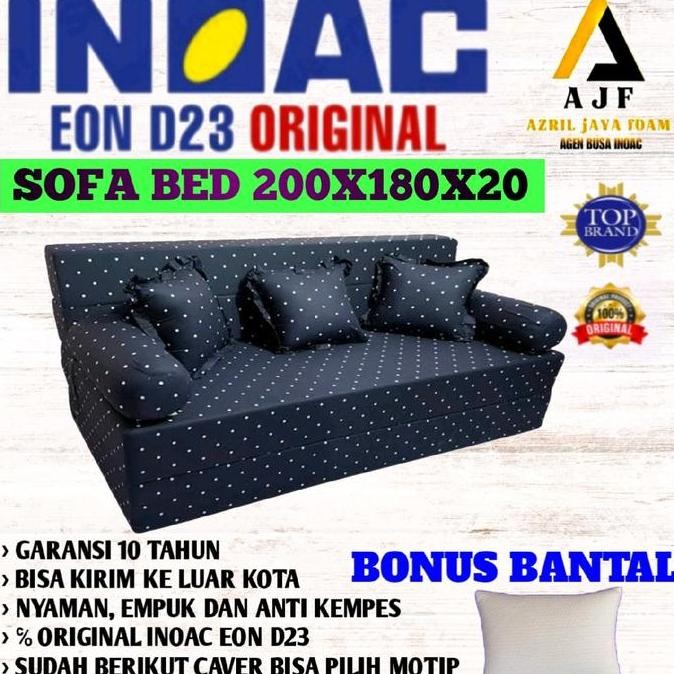 Sofa Bed Inoac Ukuran 200X180X20 Eon D 23 Original,  Multifungsi Bisa Jadi  Sofa Bisa Jadi Kasur Ter