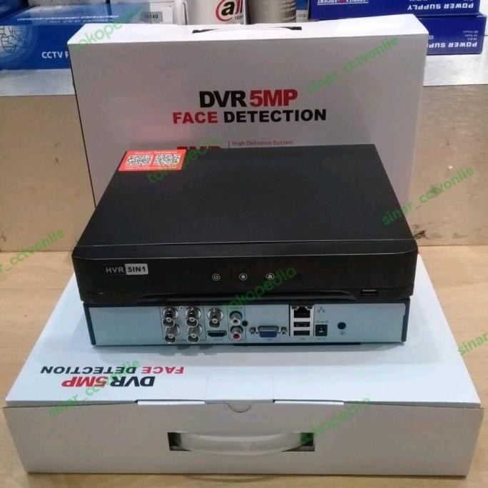 TERSEDIA dvr 4ch xmeye 5mp h265 dvr 4channel xmeye 6in1 2560 5mp
