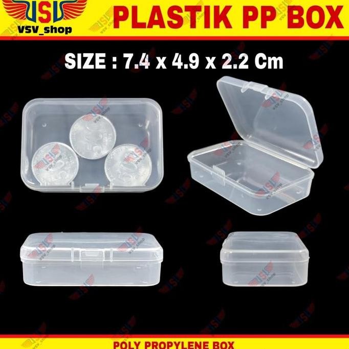 Kotak Plastik Bening Kecil Box Plastik PP Box organizer Plastic Case C720
