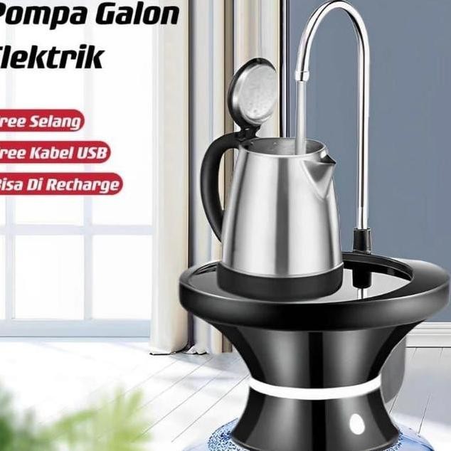 Pompa Galon Air Eletri Pompa Air Galon Detop Water Pump Automatic Rechargeable Water Dier Gallon Pum