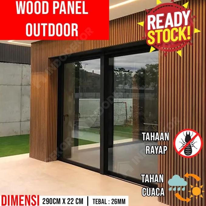 SALE WPC WALLPANEL OUTDOOR / WALL PANEL KAYU OUTDOOR