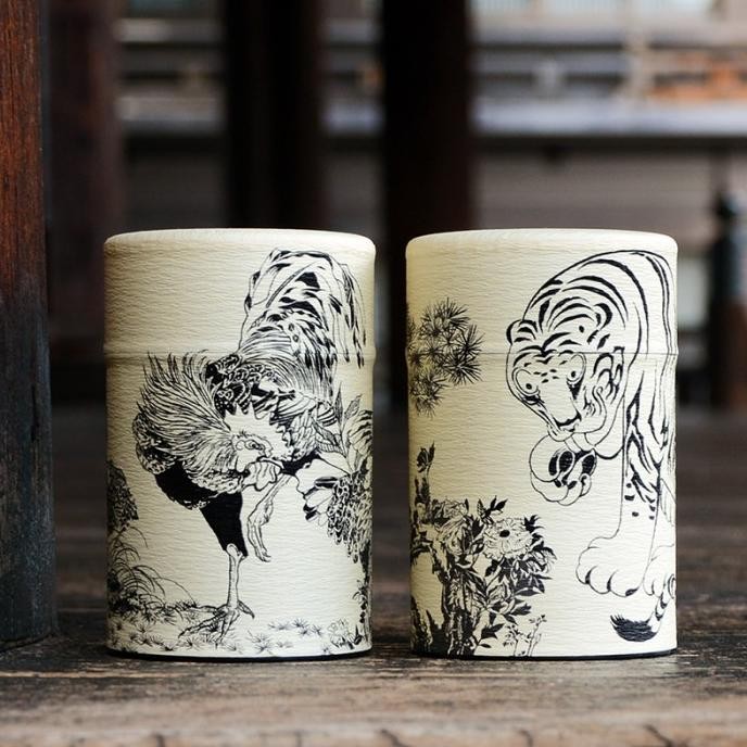 

NEW Rinpa Tea Canister (100g) - Made in Japan