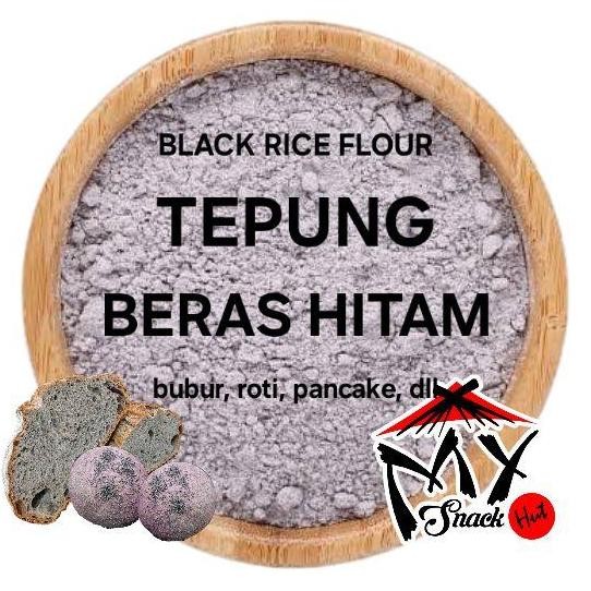 

Terlaris Tepung Beras Hitam 250Gr Bubuk Serbuk Beras Ireng Murni Asli Organik Mpasi Black Rice Flour Powder