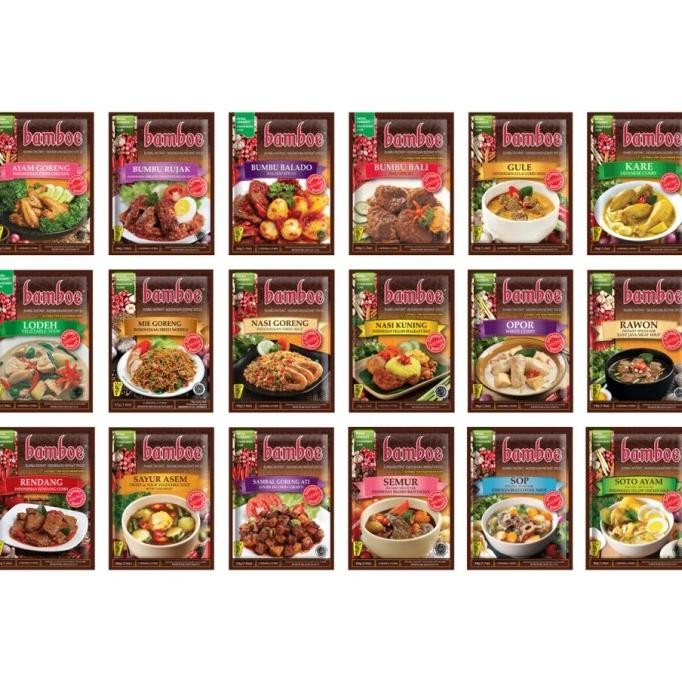 

Bumbu Instant Bamboe |All Varian/Bumbu Masak Instant Lengkap 35gr