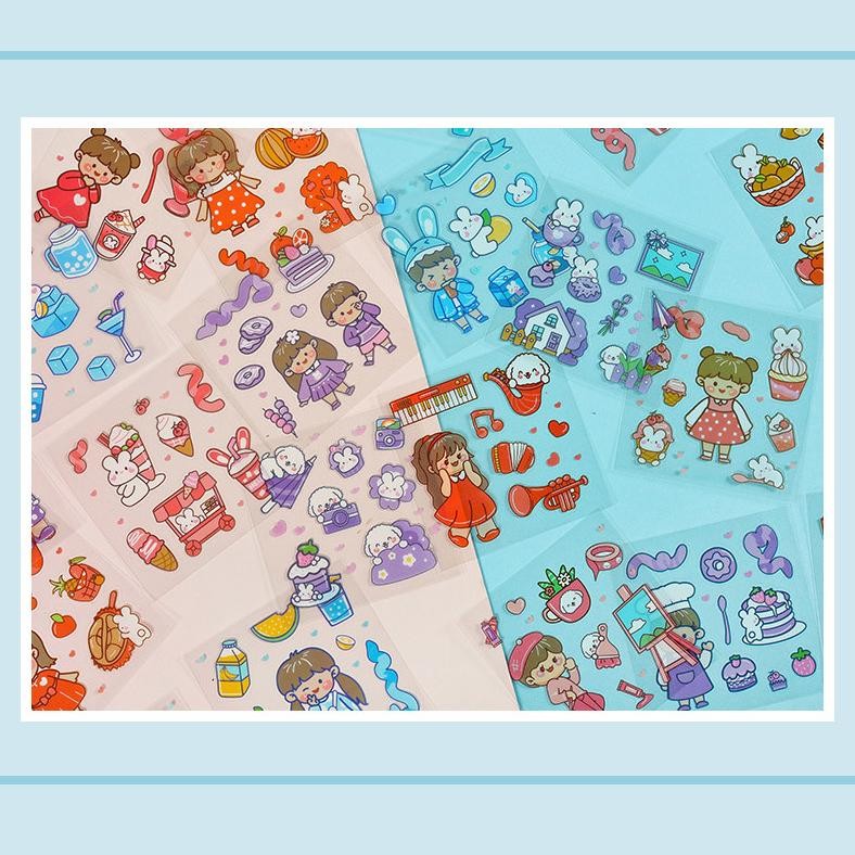 

Ok75 Um57 Have a Fun Picnic Stickers Diary Deco / Stiker Tempel Motif Gambar Karakter Lucu / Sticker PVC Berkualitas Murah