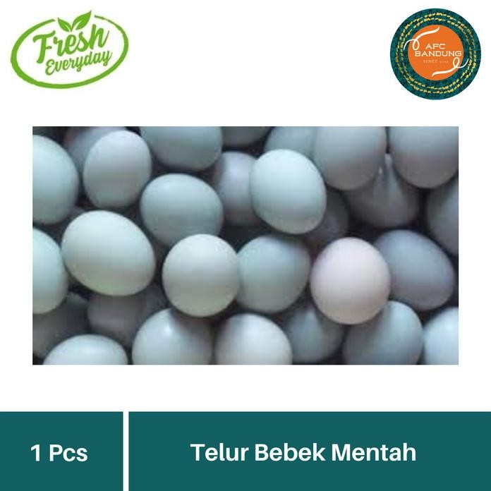 

Terlaris Satu Pcs Telur Bebek Tawar Mentah Per Butir Telor Bebek