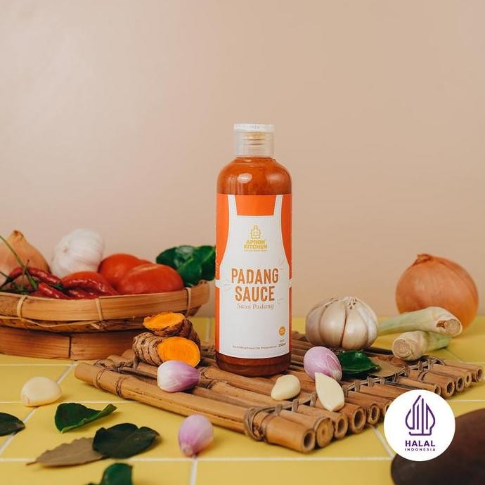 

Apron Kitchen Saus Padang Pedas Bumbu Masak Seafood Indonesia 250ml Spicy Makanan