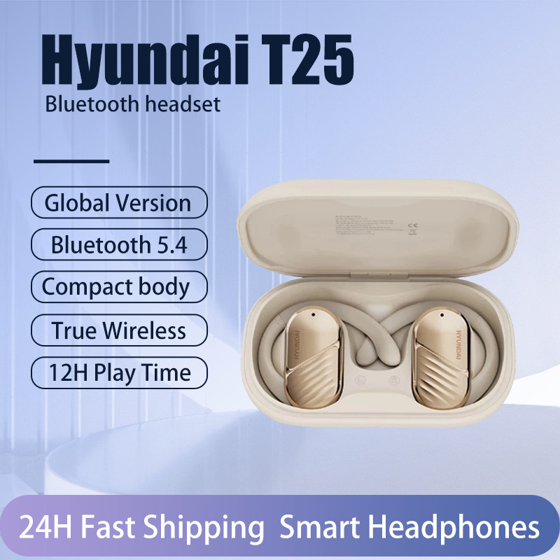 Hyundai T25 TWS Earphone Wireless Tws Bluetooth Headset Earhook