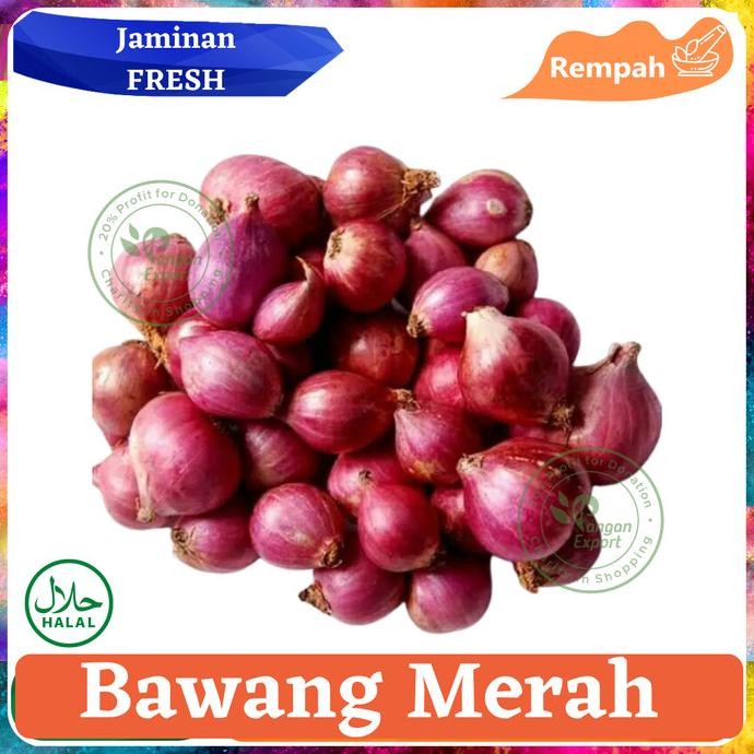 

Bawang Merah Shallots / Buah Bumbu Sayur Masak Dapur by Pangan Export