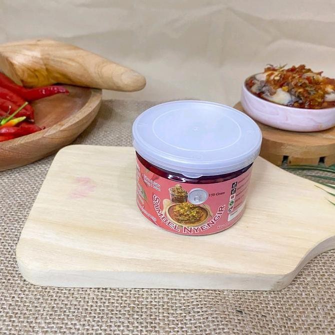 

Sambal cumi pedas gila gurih nikmat 150gr/kaleng