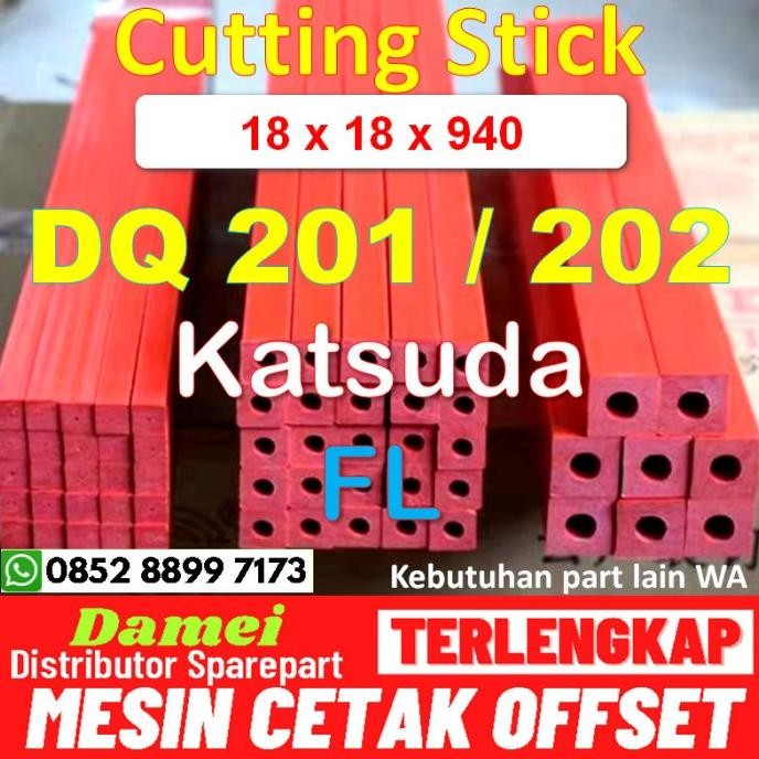 

new !!! Cutting Stick DQ 201 Spare Part Mesin Potong Kertas Offset Printing murah