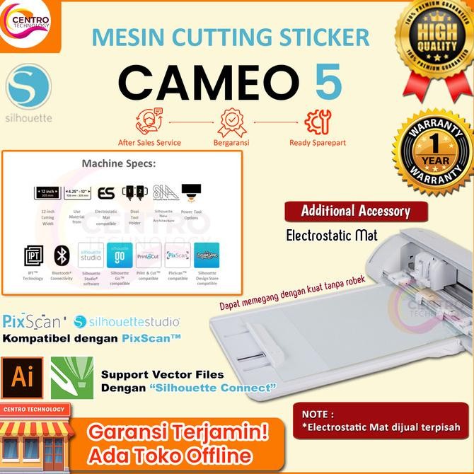

new !!! Mesin Cutting Silhouette Cameo 5 Auto Contour Cut Ukuran A3 murah