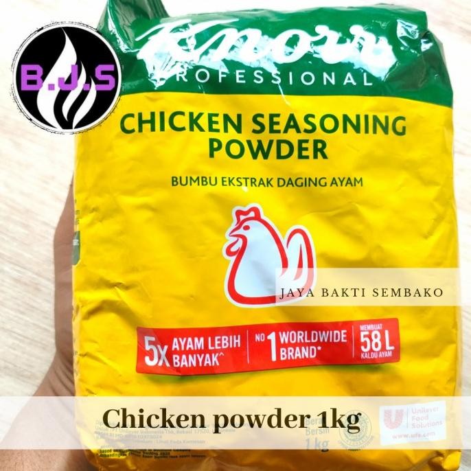 

Terbaru knorr ayam/knorr chiken seasoning powder refil 1kg