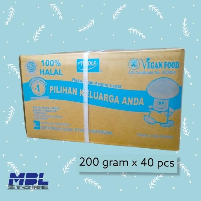 

Terbaru Totole kaldu jamur 200 gram 1 dus isi 40 pcs