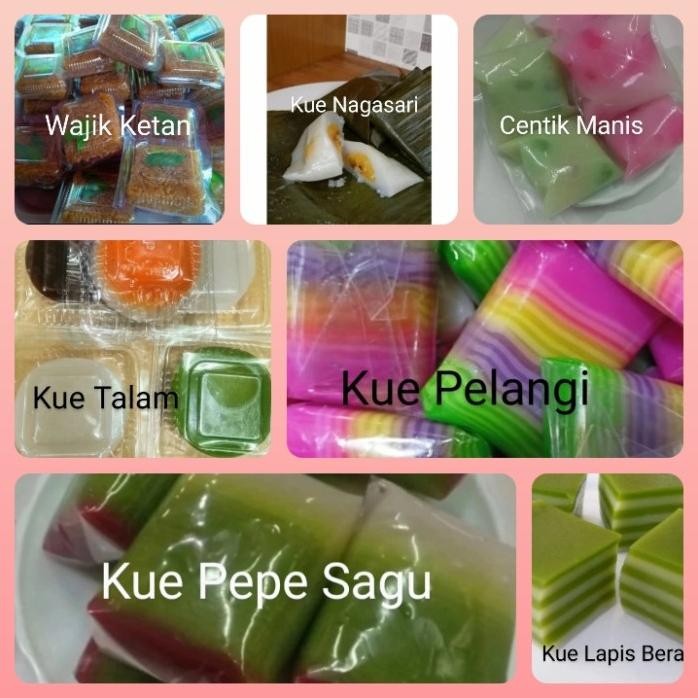 

Terlaris Kue Pepe Sagu,Talam,Lapis Tepung Beras,Centik Manis,Nagasari,Wajik