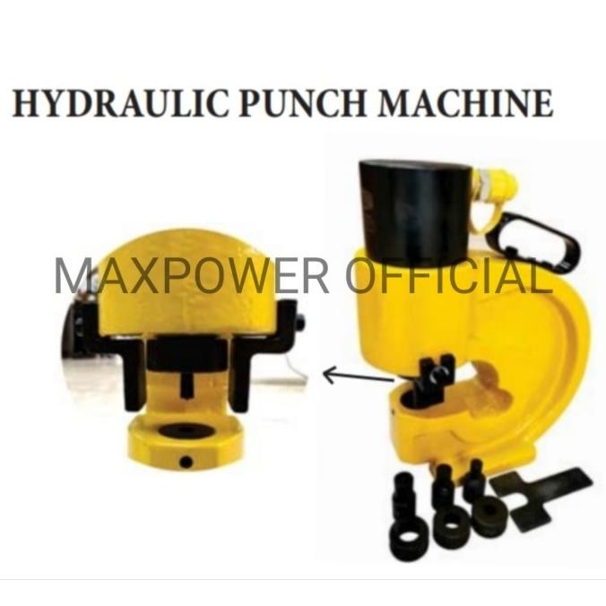 

new !!! Hydraulic Punch Machine CH-70 Steel Hole MAXPRO murah