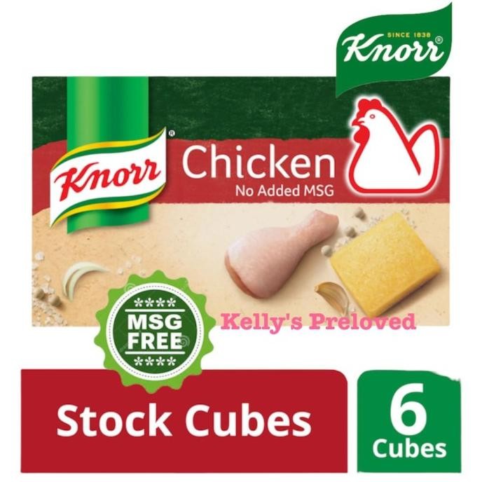 

Terbaru KNORR STOCK CUBES 60 GR | CHICKEN NO ADDED MSG | 6 X 10 gram | KALDU
