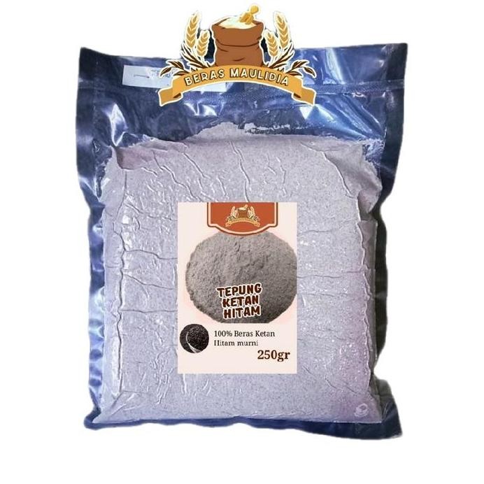 

Terlaris Tepung Ketan Hitam Kemasan Vacuum 100% Beras Hitam Murni Bahan Masakan