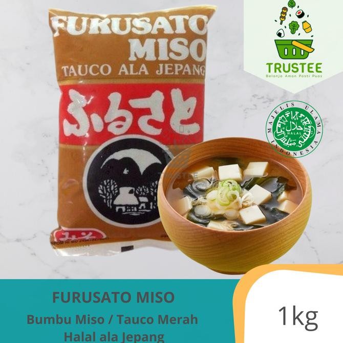 

Terbaru Furusato Pasta Miso Tauco Jepang 1kg | Tauco Merah Jepang
