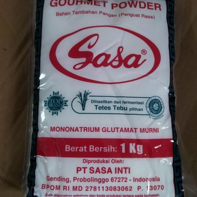 

Terbaru sasa / msg / micin /penyedap rasa 1kg