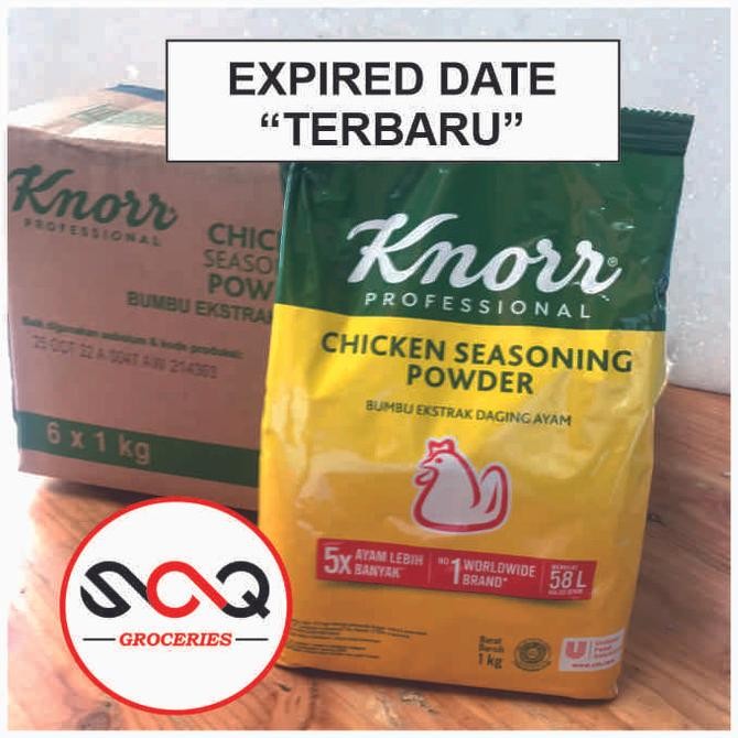 

Terbaru Bumbu Penyedap / Seasoning Knorr Chicken Powder 1 Kg
