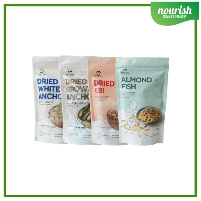

Terbaru Crystal Of The Sea Dried Anchovy / Ikan Teri Kering MPASI 80g