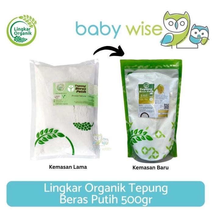 

Terlaris Lingkar Organik Tepung Beras Putih 500Gr