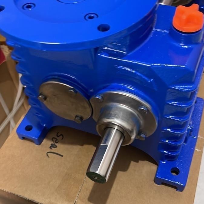 new  Gearbox kincir tambak 9spline type mechanical seal cast iron murah