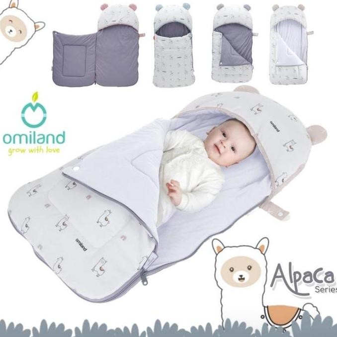 TERBARU - Omiland selimut bayi alpaca series