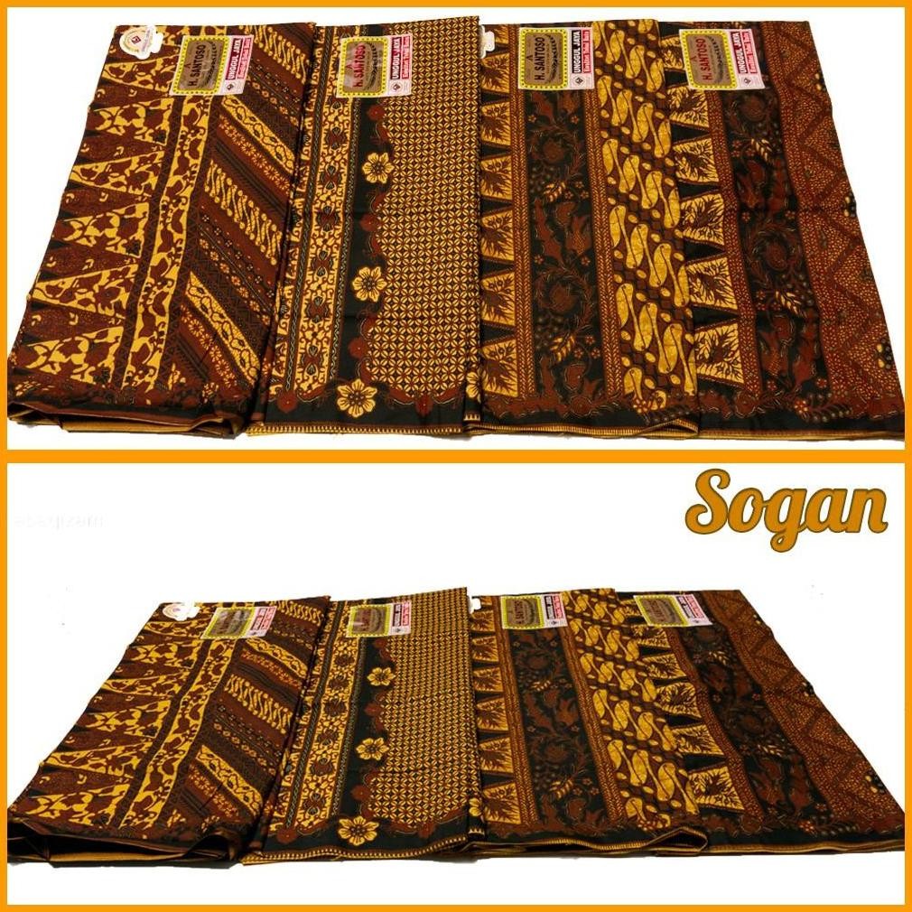 Kain Sarung Batik H Santoso A Halus Bagus Kwalitas Istimewa High Grade