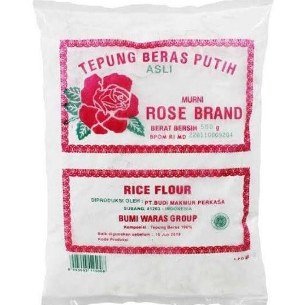 

Terlaris Tepung Beras Mawar Rose Brand Kemasan 500 Gr