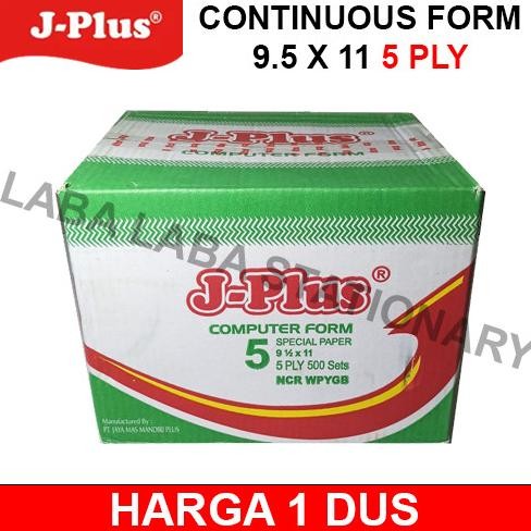 

Continuous Form JPlus Rangkap 5