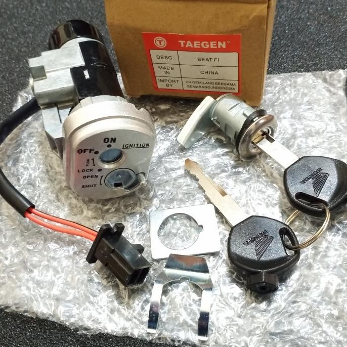 New Kunci kontak set plus kunci jok motor beat fi 2014-2016 a superr