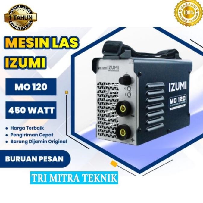 Izumi Mesin Las Listrik Izumi Mo 120 450 Watt Set Travo Las Listrik Inverter New Stok