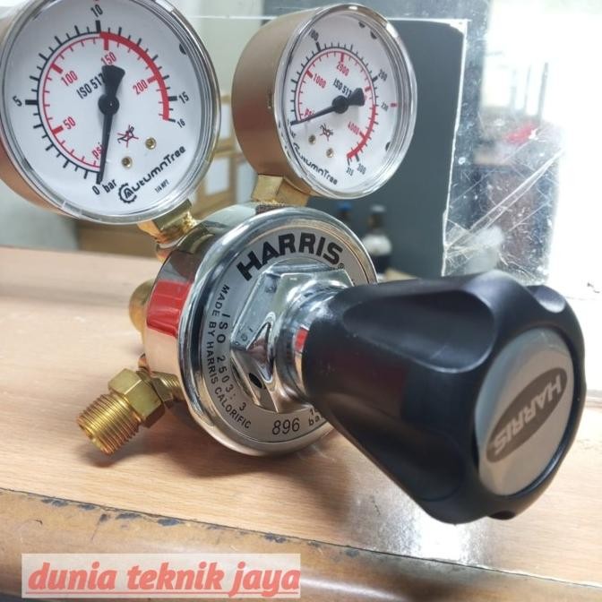 Regulator Argon 896 - 10 Bar 10Bar Merk Harris Usa Dijamin Original New Stok