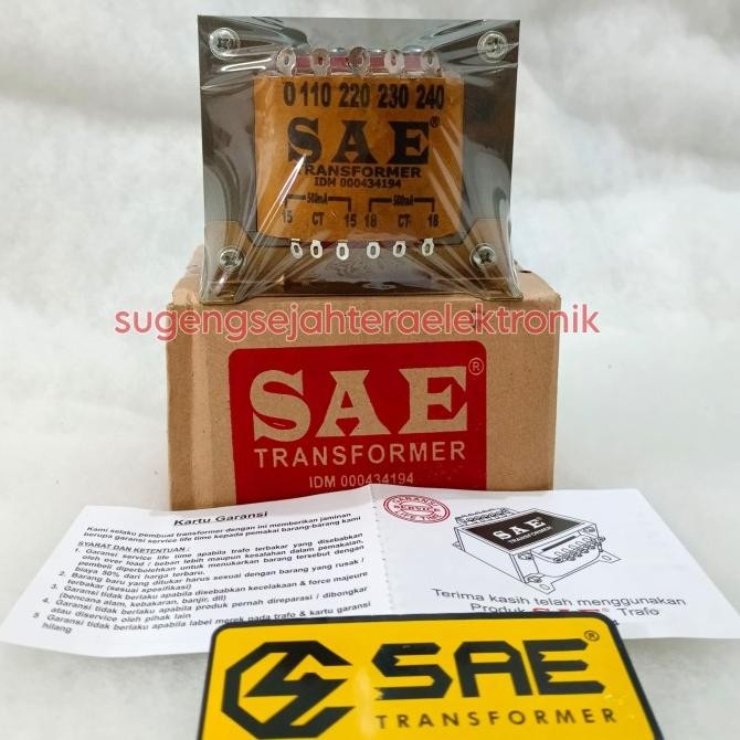 Trafo Travo Sae Murni 5A Ct45V Travo Murni Sae Ct 45 Volt 5 Ampere New Stok