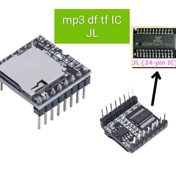 Mp3 tf df player JL 24pin 24 pin Audio Voice Module Board jws p10 led