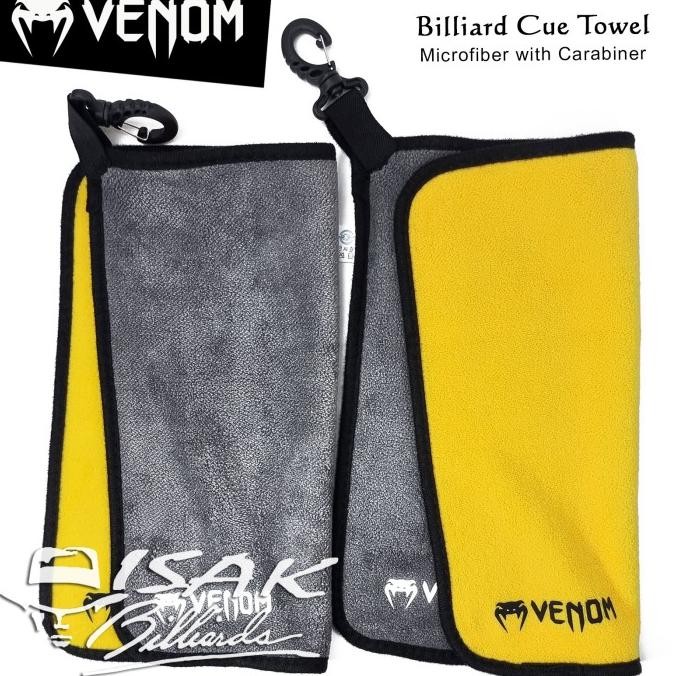 Venom Billiard Towel - Microfiber Handuk Kain Lap Pembersih Stick