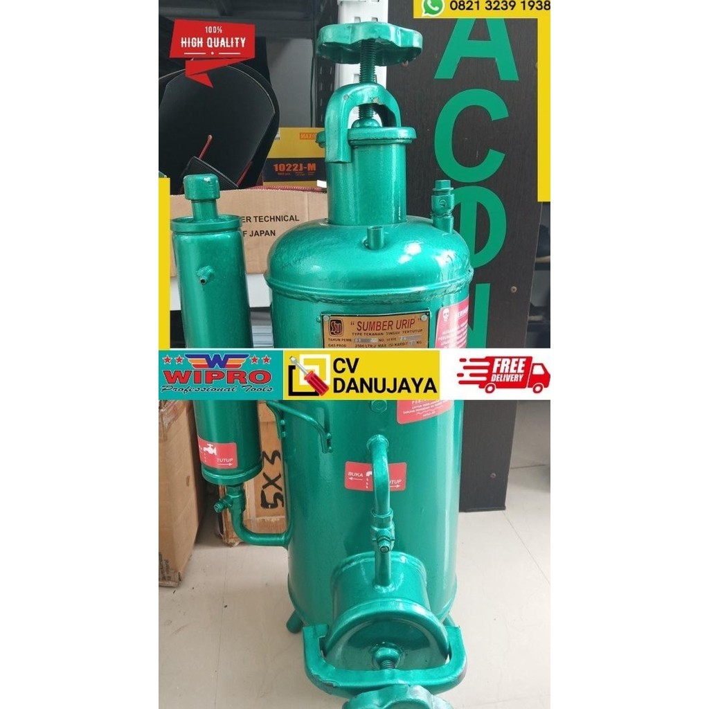 Tangki Tabung Tengki Las Tekanan Tinggi 1 Kg - Sumber Urip New Stok