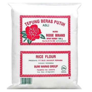 

Terlaris Rose Brand Tepung Beras 500Gr