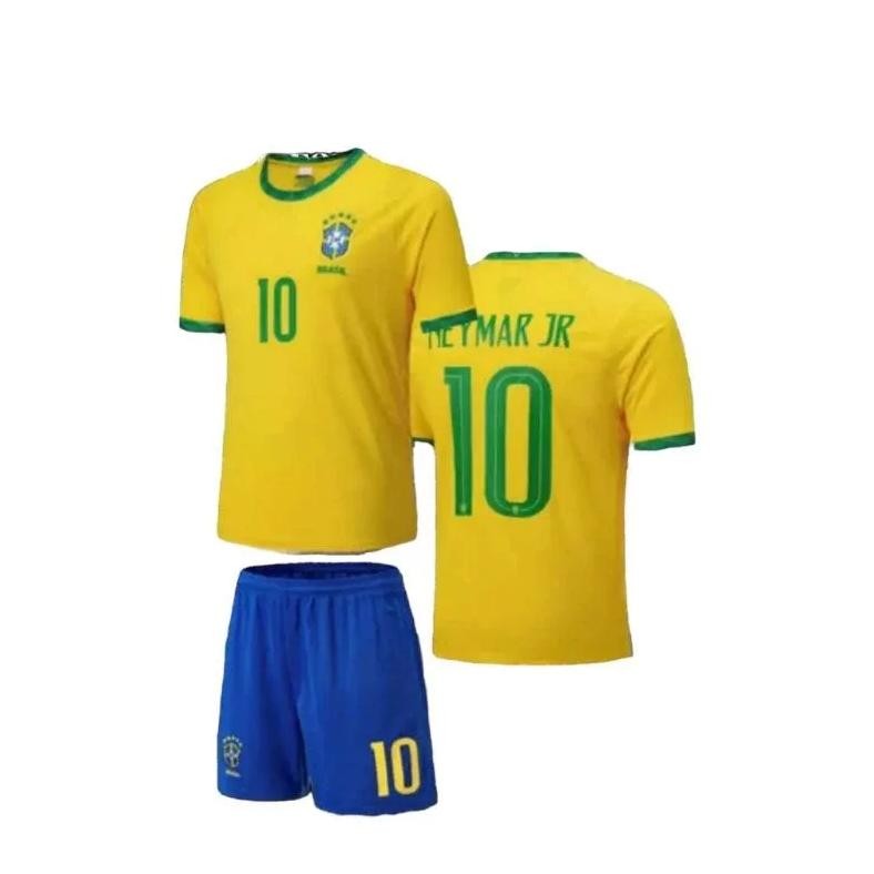 JERSEY BOLA ANAK BRAZIL NEYMAR SETELAN BOLA ANAK TIMNAS BRAZIL JERSEY FUTSAL ANAK