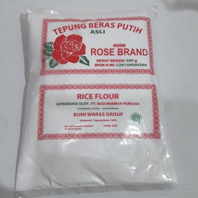 

Terlaris Tepung Rose Brand Beras/Tapioka