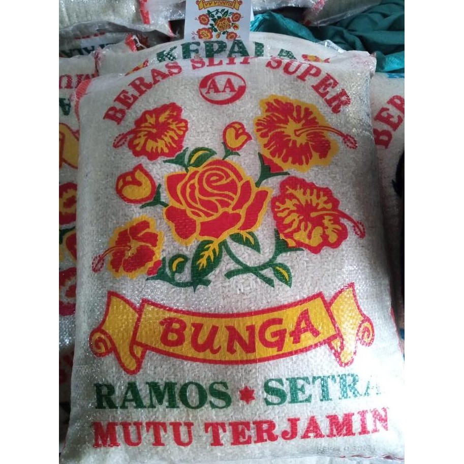 

Beras Ramos Setra Cap Bunga Pulen 10 Liter