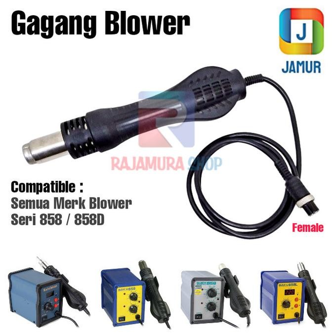 Gagang Blower Quick 858 858D (Female) Gagang Blower 858 858D New Stok