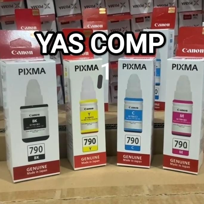Tinta Canon PIXMA GL-790 Original - 1 SET G1010/G2010/G3010/G4010 - BK